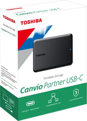 Toshiba Canvio Partner USB-C 4 TB External Hard Disk Drive - image 5