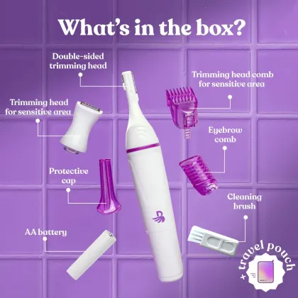 Bombae Fuzzoff 6-IN-1 Sensitive Trimmer