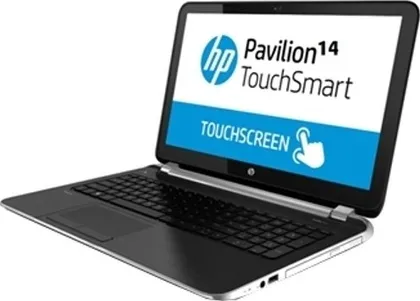 HP Pavilion 14-n296tx Notebook (4th Gen Ci5/ 4GB/ 1TB/ Win8.1/ Touch) (J8B57PA) (Metallic Black)
