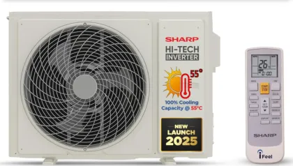 Sharp AH-SI12V3B-GC 1 Ton 3 Star 2025 Inverter Split AC