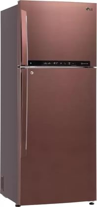 LG GL-T502FASN 475 L 4-Star Frost Free Double Door Refrigerator
