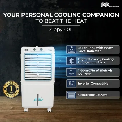 RR Zippy 40 L Personal Air Cooler