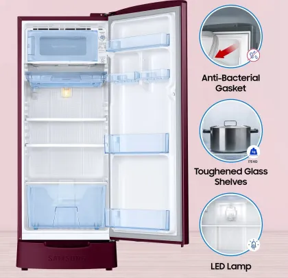 Samsung RR20D2825HN 183 L 5 Star Single Door Refrigerator