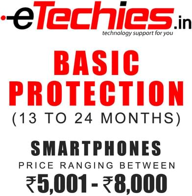 Etechies SmartPhone 1 Year Extended Basic Protection (For Device Worth Rs 5001 - 8000)