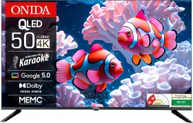 Onida Karaoke Series 50 inch Ultra HD 4K Smart QLED TV (Q50UGFHD)