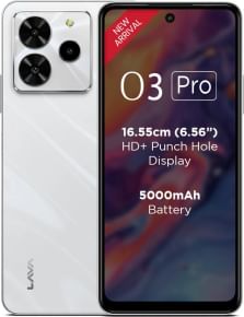 Xiaomi Redmi A3x (4GB RAM + 128GB) vs Lava O3 Pro