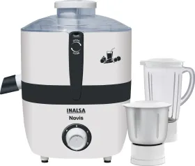 Inalsa Novis 500W Juicer Mixer Grinder (2 Jars)