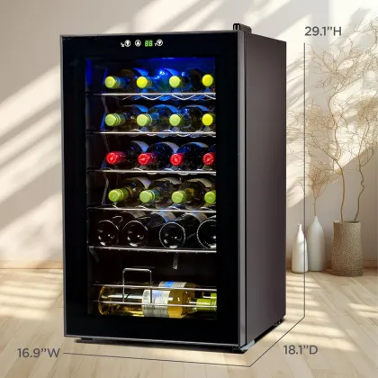 BLACK+DECKER BD61526 24 Bottle Wine Fridge