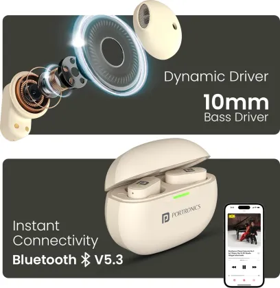 Portronics Harmonics Twins S17 True Wireless Earbuds