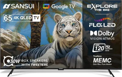 Sansui JSW55UG23Q 65 inch Ultra HD 4K Smart QLED TV
