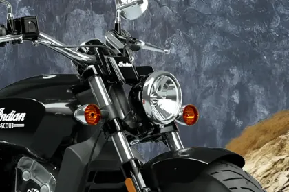 Indian Scout Maroon Metallic