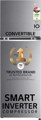 LG GL-S262SDSX 246 L 3 Star Double Door Refrigerator