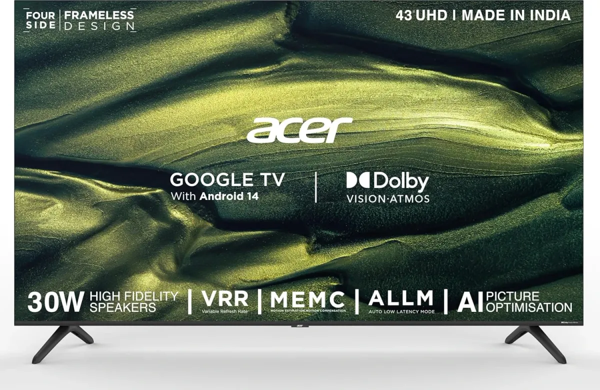 Acer L Series 43 inch Ultra HD 4K Smart LED TV Acer L Series 43 inch Ultra HD 4K Smart LED TV