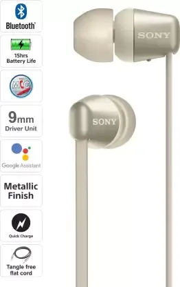 Sony WI-C310 Bluetooth Headset with Mic