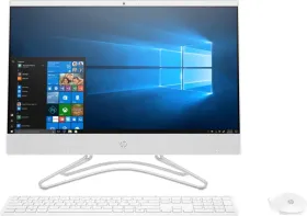 HP 22-c0164in AIO Desktop (9th Gen Core i3/ 4GB/ 1TB/ Win10 Home) - image 1
