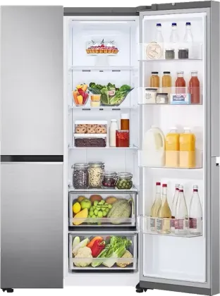 LG GL-B257EPZ3 650 L 3 Star Side By Side Refrigerator