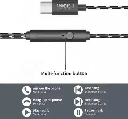 ModishOmbre RIFF Type-C Wired Earphone