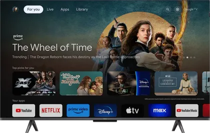 TCL Q6 43 inch Ultra HD 4K Smart QLED TV (43Q651G)