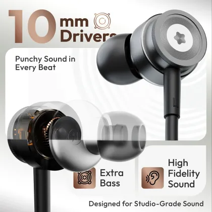 GoBoult XO Pro Type-C Wired Earphones