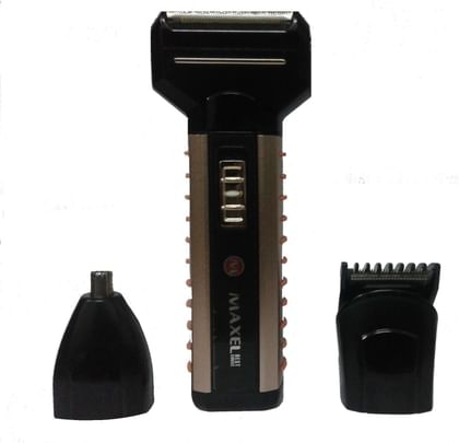 Maxel Multi-functional Hair Clipper, Shaver, Trimmer and Nose Trimmer AK-952 Shaver For Men
