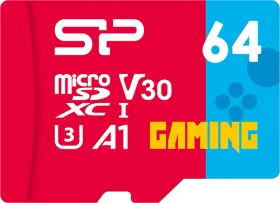 Silicon Power Gaming 64GB Micro SDXC UHS-I Memory Card