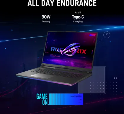 Asus ROG Strix SCAR 18 2023 G834JY-N6056WS Gaming Laptop (13th Gen Core i9/ 32GB/ 1TB SSD/ Win11/ 16GB Graph)