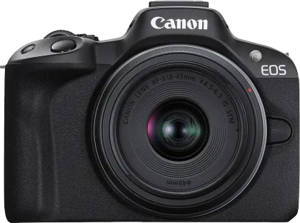 Canon EOS R50 24.2MP Mirrorless Camera with 18-45mm & 55-210mm Lens