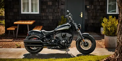 Indian Chief Bobber Dark House