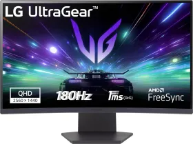 LG Ultragear 27GS60QC-B 27 inch Quad HD Curved Gaming Monitor