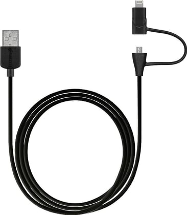 Amzer 96815 MFi Certified Lightning to Micro USB Sync and Charge Cable data_cable