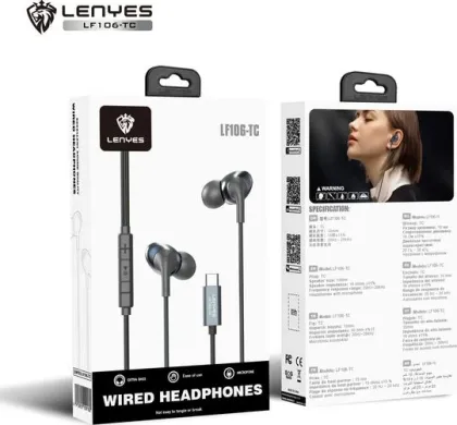 Lenyes LF106 Wired Earphones