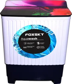 Foxsky Aqua Wash 8 kg Semi Automatic Top Load Washing Machine
