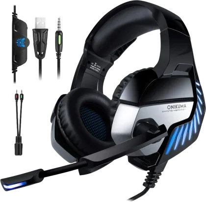 Onikuma K5 Pro Wired Gaming Headphones