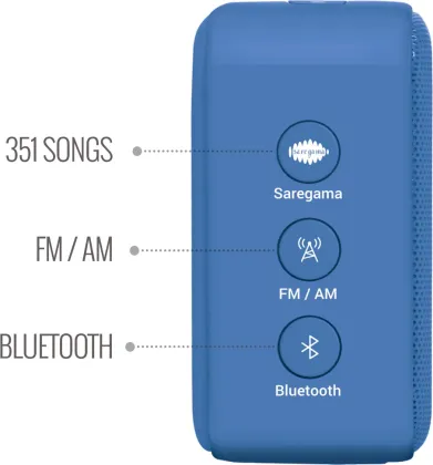 Saregama Carvaan Mini Ghantasala 5W Bluetooth Speaker