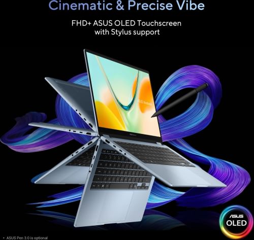 Asus Vivobook S14 Flip OLED (2026) TP5408QA-U2093WS Laptop (Qualcomm Snapdragon X/ 8GB/ 512GB SSD/Win11)