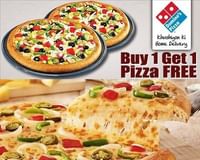 Buy 1 Get 1 Free on Medium, Large, Regular & BurgerPizzas