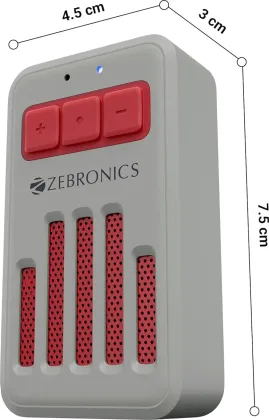 Zebronics Clipper 4W Bluetooth Speaker