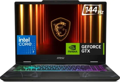 MSI Cyborg 15 B2RWFKG-215IN Gaming Laptop (Intel Core 7 240H/ 16GB/ 1TB SSD/ Win11/ 8GB RTX 5060 Graph)