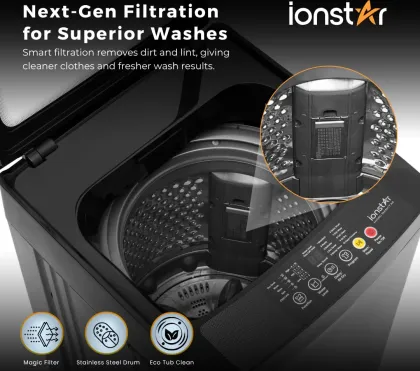 Ionstar 70HYDRO-P4BG-N1 7 kg Fully Automatic Top Load Washing Machine