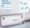 Rockwell GFR1510F 1254 L Triple Door Deep Freezer