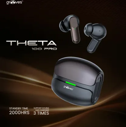 Grooves Theta 100 Pro True Wireless Earbuds