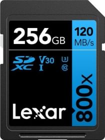 Lexar Professional 800x 256 SDXC Class 10 Memory Card