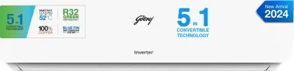 Godrej EI 18NINV3R32 WYE 1.5 Ton 3 Star 2024 Inverter Split AC