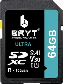 Bryt Ultra  64GB SDXC UHS-I Memory Card