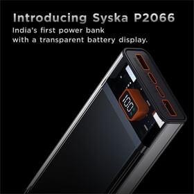 Syska P2066 20000 mAh Power Bank