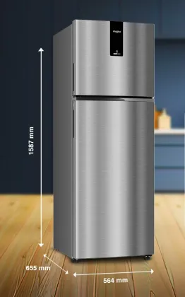 Whirlpool IF INV ELT 355 308 L 3 Star Double Door Refrigerator