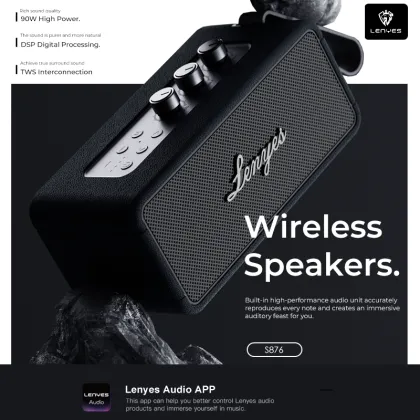 Lenyes S876 90W Bluetooth Speaker