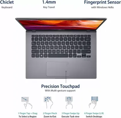 Asus Vivobook 14 X409FA-EK617T Laptop (10th Gen Core i3/ 4GB/ 1TB HDD/ Win10 Home)