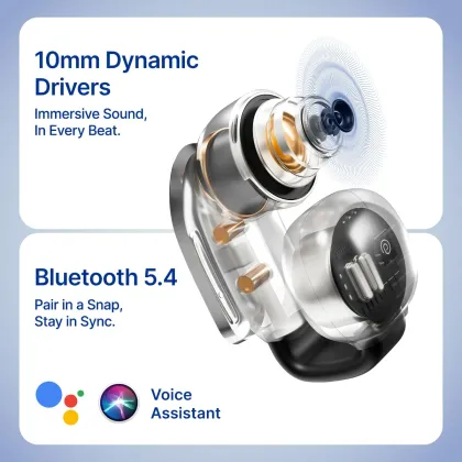 pTron Bassbuds Vortex True Wireless Earbuds