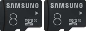 Samsung MicroSD Card 8GB Class 6 (Pack of 2)